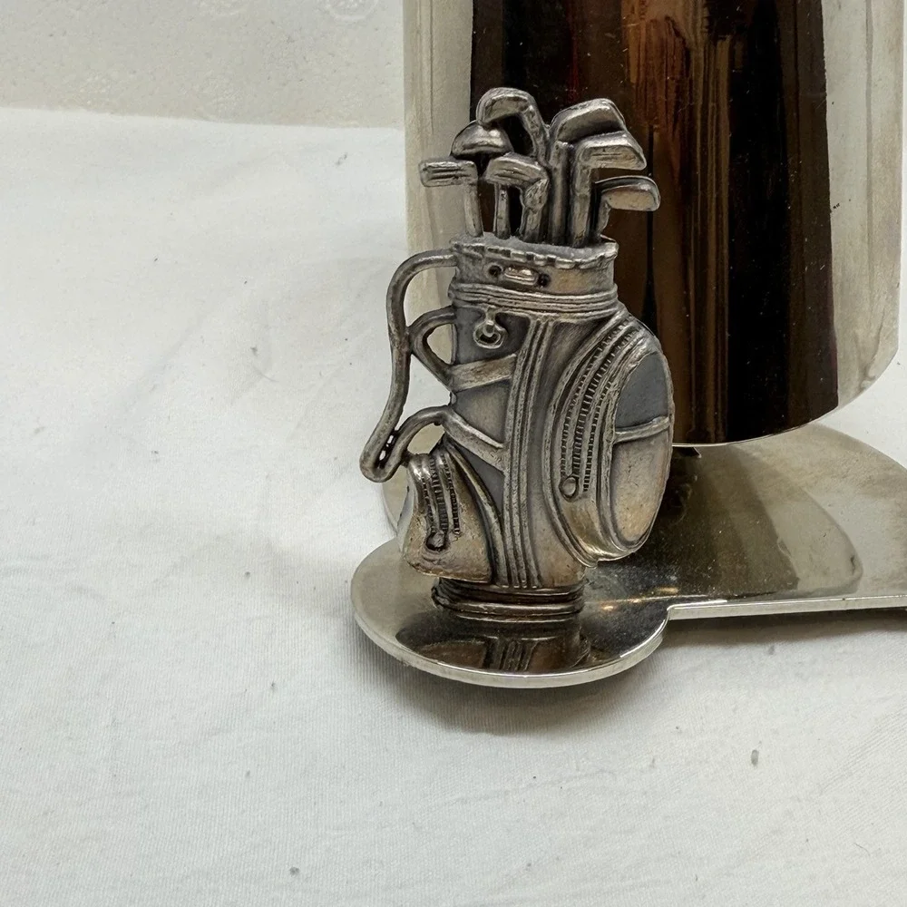 Vintage Silvertone Golf‎ Eyeglass Holder Desktop  5
